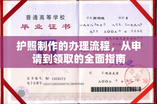 江西护照制作的办理流程，从申请到领取的全面指南