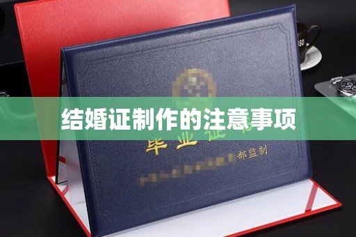 江西结婚证制作的注意事项