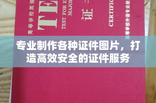 江西专业制作各种证件图片，打造高效安全的证件服务